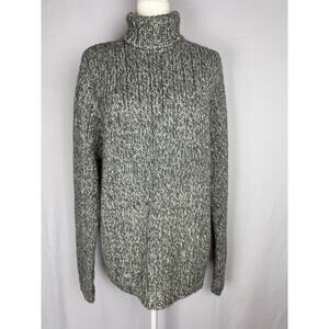 Alpaca Wool Blend Cabincore Marled Classic Turtleneck Sweater Mens XL Victorinox